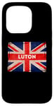 Coque pour iPhone 15 Pro Drapeau Luton Bedfordshire Born And Bred