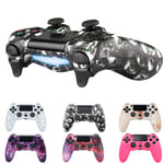 QLOVE Wireless Controller for PS4, Controller with Six-axis Double Vibration Shock and Audio, Controllers Gamepad Joystick Gamepad for PlayStation 4/PS4 Slim/Pro/PS3,skull