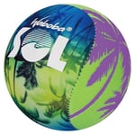 Waboba Sol Ball changes color in the Sun & bounces on water Size 80mm,Palmtrees