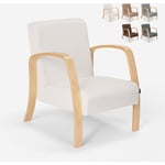 Ahd Amazing Home Design - Fauteuil de bureau ergonomique en bois design scandinave Frederiksberg Couleur: Blanc