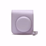 Fujifilm Instax Mini 12 Case Lilla Lilac Purple. Instax Mini 12 kameraveske