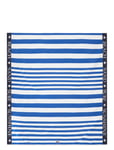 Lexington Home Striped Cotton Terry Family Beach Towel Blå