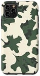 Coque pour iPhone 11 Pro Max Blanc minimaliste floral peau de grenouille Ozark Timber Duck Camo