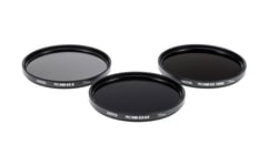 Hoya Pro Nd Ex Filter Kit, 7,7 Cm, Nøytral Tetthet, Ingen Belegg, 3 Stykker