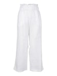 Zoe Linen Pants - White