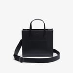 Lacoste Petit sac à main Chantaco en cuir Taille Taille unique Noir