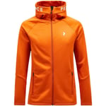 Peak Performance M Rider Zip Hood Gold Flame/Gold Flame