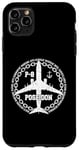 Coque pour iPhone 11 Pro Max P-8 Poseidon Avion militaire style vintage avant et arrière