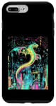 Coque pour iPhone 7 Plus/8 Plus Cyberpunk Dragon Design Fantasy Art et Sci-Fi Fans Unique