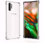 TG Silikonfodral - Samsung Galaxy Note 10 Plus Transparent/Genomskinlig