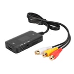 Adaptateur de convertisseur RCA vers HDMI, prise en charge 1080P/720P pour PAL/NTSC, Compatible pour PS one