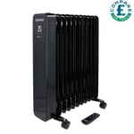 TOUGH MASTER Oil Filled Radiator 2500W Portable Oil Heater Overheat Protection