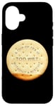 iPhone 16 Funny Biscuit Joke is Fun for Biscuit Lover or Tea Drinker Case