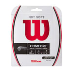 Wilson Cordage de Tennis NXT Soft 16, Pour Raquettes de Tennis, Diamètre : 1,30 mm, Argenté, WR830510316