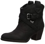 Rocket Dog Femme Satires Lane PU Botte Tendance, Noir, 4.5 UK