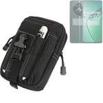 For Realme 12+ 5G Belt bag big outdoor protection Holster case sleeve bag