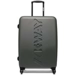 Sac K-Way  Cabine Trolley Medium Vert Noirtre