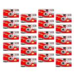 Agfa LeBox Single Use Disposable Camera  - 15 Pack - Ideal for weddings