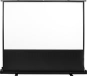 Maclean Projector Screen Maclean Portable Projection Screen, Compact, Under Floor, 100", 4:3, Mc-211