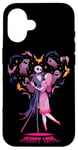 Coque pour iPhone 16 Disney L'Étrange Noël de monsieur Jack Sally Scary Love