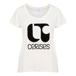 Tee Shirt Manches Courtes Le Temps Des Cerises Nitagi Ice Cream Tsh G Ecru