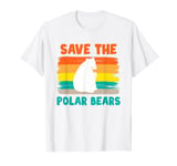 Climate Change Endangered Animal Save The Polar Bears T-Shirt