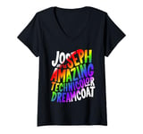 Womens Joseph And The Amazing Technicolor Dreamcoat Funny V-Neck T-Shirt