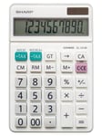 Sharp EL-331W calculatrice Calculatrice financière Blanc