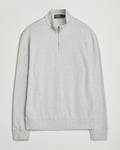 Polo Ralph Lauren Luxury Texture Half Zip Spring Heather