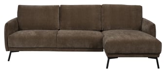 Dutchbone Harper Sofa m. højrevendt chaiselong, Coffee