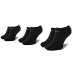 NIKE Every day No-Show 3-pack Black (34-38)