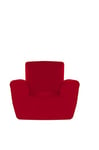 GEMITEX Housse de canapé FLEXY 1 place Bordeaux, Housse de Fauteuil fabriquée en Italie par Universel bi-élastique avec tiges tendues