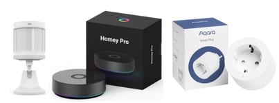 Homey Pro & Aqara Plug & Sensor Bundle