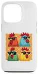 iPhone 13 Pro Chicken Sunglasses Animal Farm Funny For Farmer Men Women Case