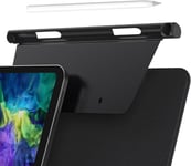 Porte-Stylo Pour Pencil 1Ère Et 2Ème Génération Compatible Avec Magic Keyboard, Smart Keyboard Folio, Smart Folio Et Autres Étuis Magnétiques, Porte-Stylet Pour Ipad, Noir[Q1194]