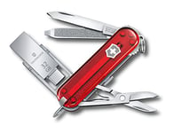 Victorinox, Victorinox@work, Swiss Army Pocket Knife, Small, Multi Tool, Camping, 8 Functions, Blade, small, Nail file, Screwdriver 2.5 mm