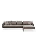 Adea - Domino Modular Sofa - Baltimore 04 - Grå - Soffor