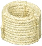 Rayher Corde armée à figures corde sisal &métal 5m, 6mmø 12 plis nature, 4102400, Beige