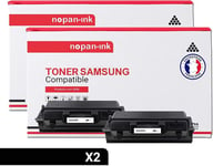 TONER MLT D204L MLT D204L Noir x 2 Compatible pour SAMSUNG-NOPAN-INK Samsung ProXpress M 3325 ND Samsung ProXpress M 3325 ND Premium Line Samsung ProXpress M 3375 FD Samsung ProXpress M 3375 FD Premium Line Samsung ProXpress M 3825 D Samsung ProXpre