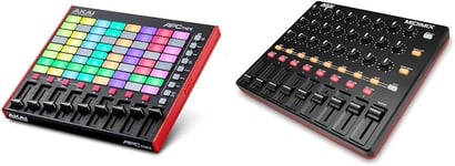 AKAI Professional APC Mini MK2 - USB MIDI Pad Controller for Clip Launching wit