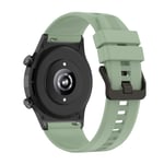 Strap for Honor Watch GS3 Soft Touch Silicone Light Green