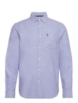 Original Penguin Ls Eco Oxford W Pckt Blå