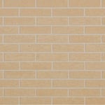 Elastolith - 99543 - ELABRICK Napoli flexibel fasadtegel, sandgul, 50x210mm