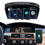 8.8 inch Touchscreen Wireless CarPlay Android Auto pour BMW Série 5/3 E60 /E61/E62/E63/E90/E91/E92/E93/M3 (2008-2013) avec CIC System, Car Stereo Radio Multimedia Retrofit pour BWM Accessories