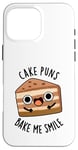 iPhone 16 Pro Max Cake Puns Bake Me Smile Funny Baking Pun Case