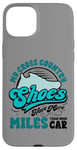 Coque pour iPhone 15 Plus Mes chaussures de cross-country ont plus de milles pour