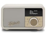 PETITE2 FM/DAB/DAB+ Portable Radio, Bluetooth, Alarm, Pastel Cream