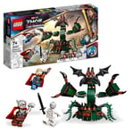 LEGO 76207 Marvel Attack on New Asgard, Thor Buildable Toy with Hamm (US IMPORT)