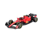 Bburago - 1/43 Ferrari - SF 2023 Formule 1 - avec Casque #Sainz - La Nouvelle Sensation de 2024 : Une réplique fidèle pour Les passionnés de Course, prête à capturer l'esprit de la compétition