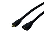 LOGILINK CU0123 Cable USB 2 M 2.0 Micro-USB B Negro